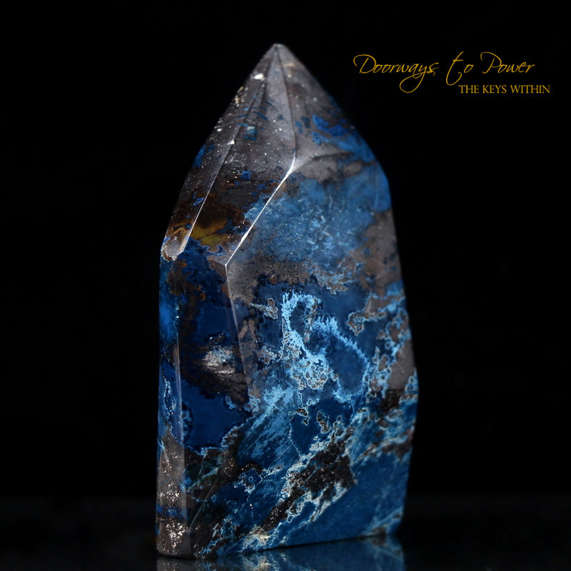 Shattuckite Crystal Altar Stone