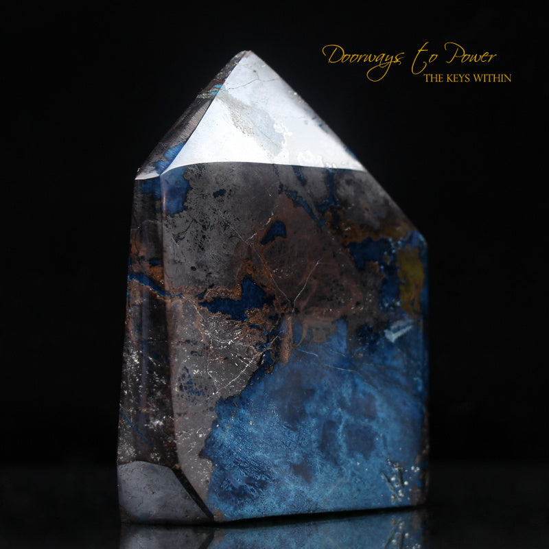 Shattuckite Crystal Altar Stone