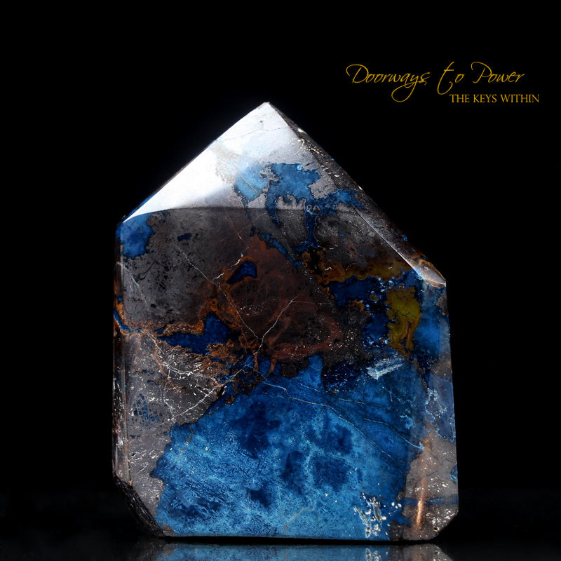 Shattuckite Crystal Altar Stone
