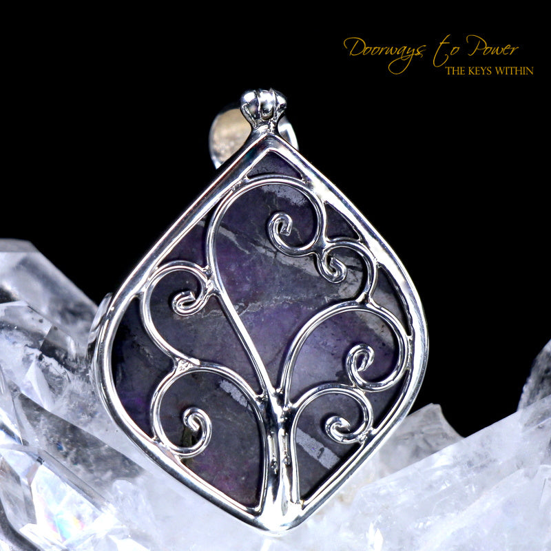 Sugilite Crystal Pendant SS 