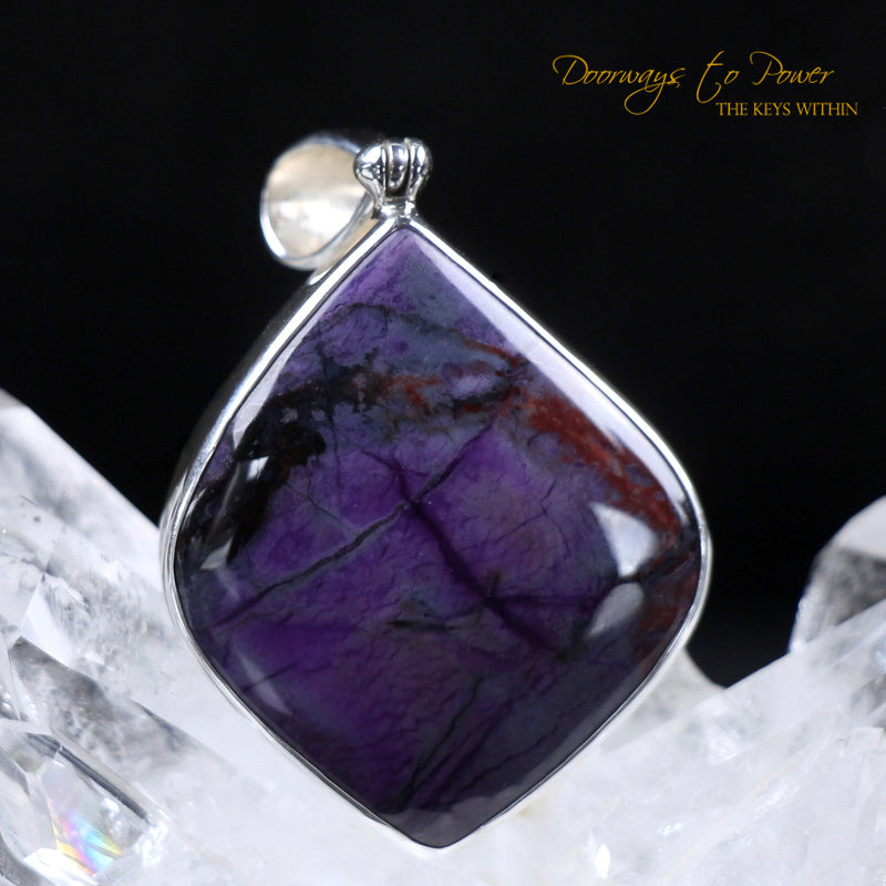Sugilite Crystal Pendant SS 