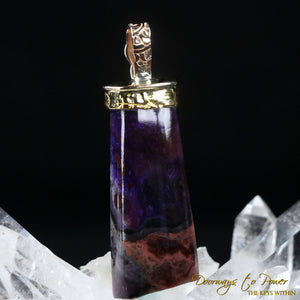 Sugilite Light Language Crystal Pendant™ 22k