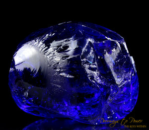 Tanzanite Fire Monatomic Andara Crystal Sculpture ''L u M i N a R y' 1995