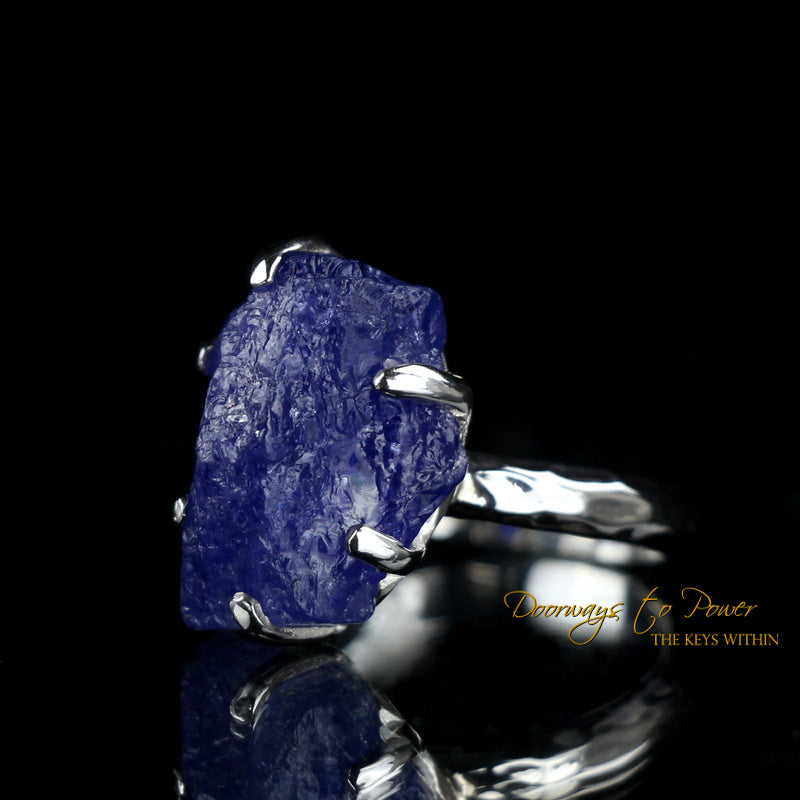 Tanzanite Crystal Ring 