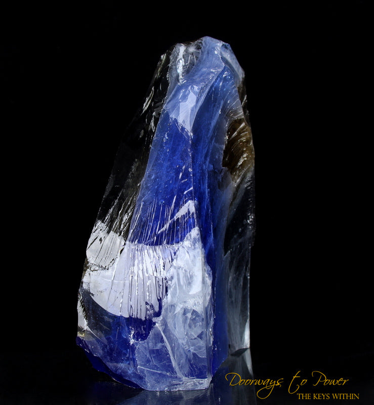 Tanzanite Fire & Elestial Starlight Matrix Bi Color Andara  '5-9th Dimensional Energy Portal'