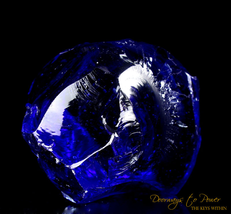 Tanzanite Fire Monatomic Andara Crystal Sculpture ''L u M i N a R y' 1995