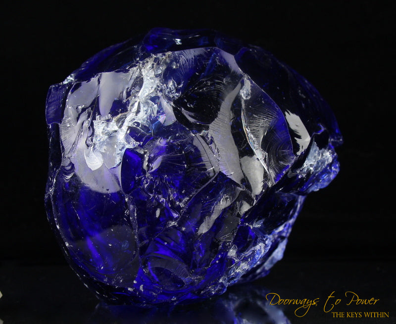 Tanzanite Fire Monatomic Andara Crystal Sculpture ''L u M i N a R y' 1995
