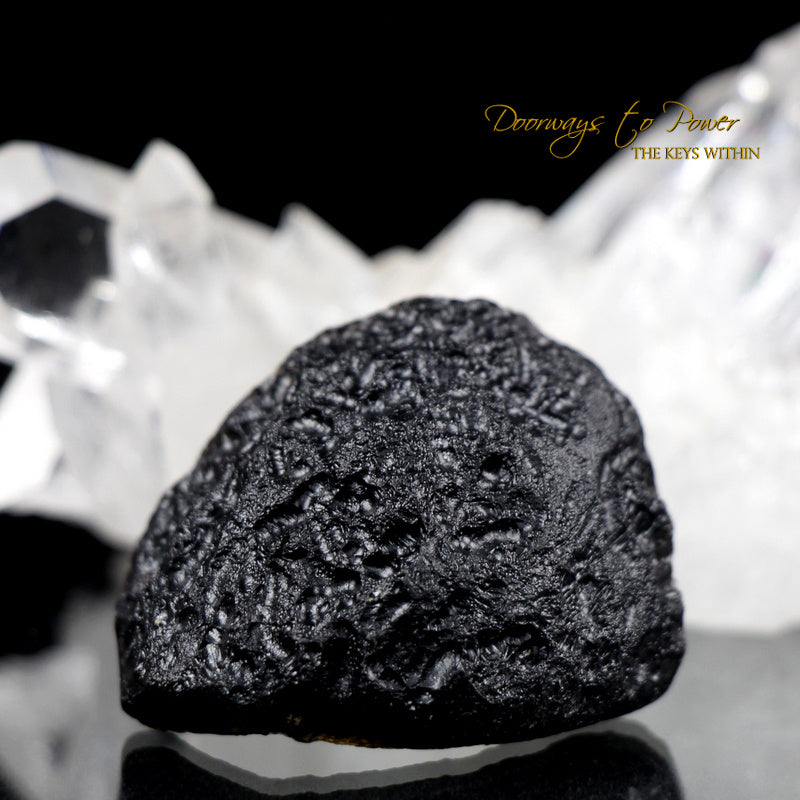 Tibetan Tektite Specimen Synergy 12 Stone