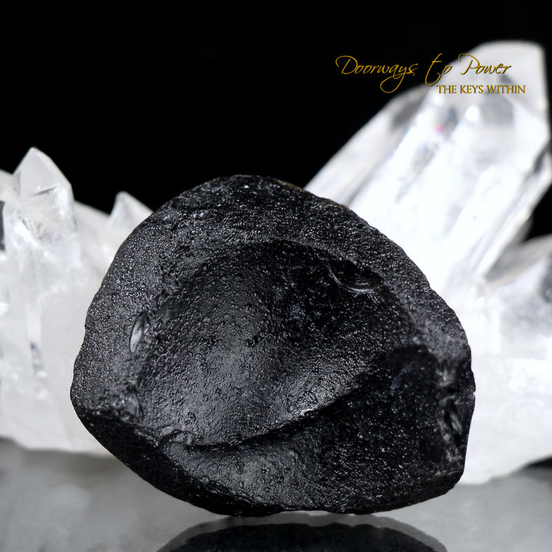 Tibetan Tektite Specimen Synergy 12 Stone