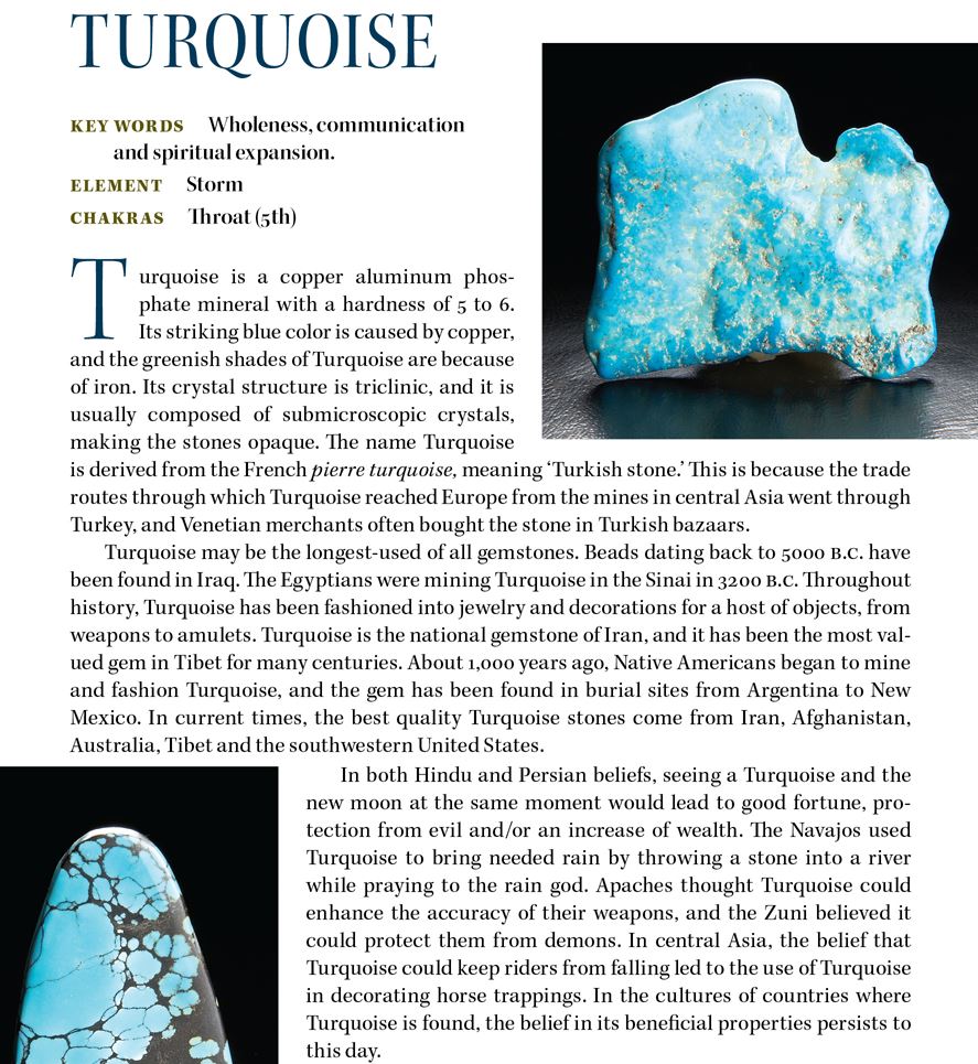Turquoise Crystal Properties
