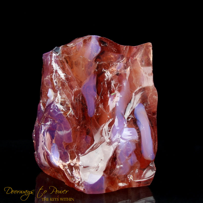 VENUSIAN PINK Angel Aura Opal Bi Color ANDARA Crystal