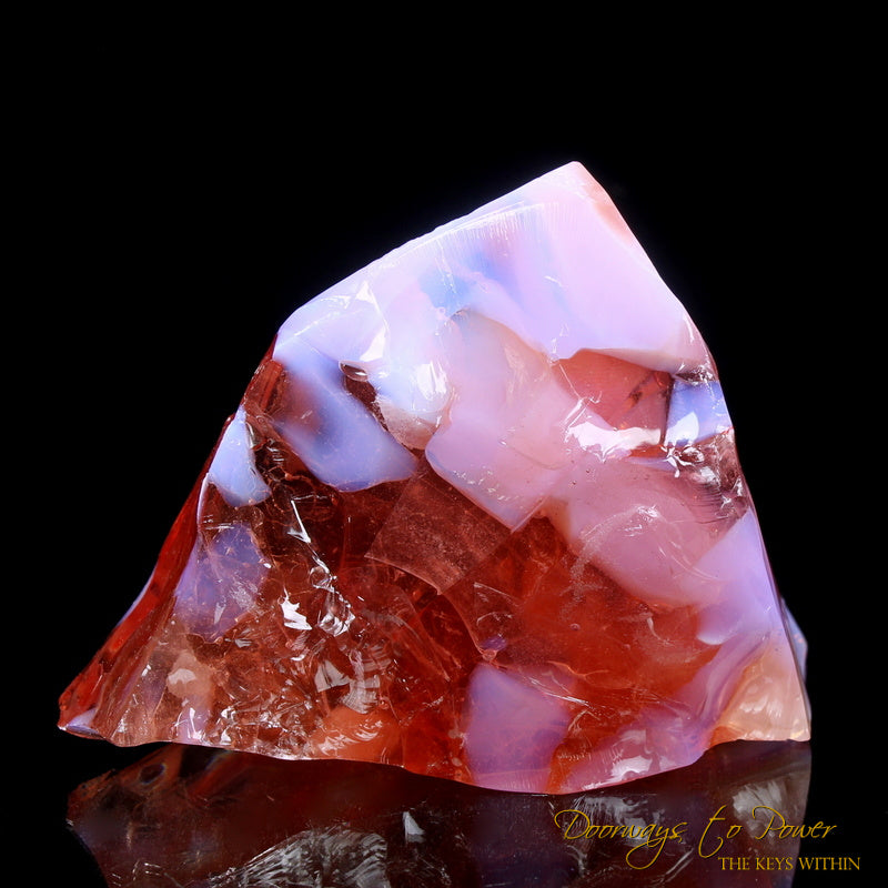 VENUSIAN PINK Angel Aura Opal Bi Color ANDARA Crystal