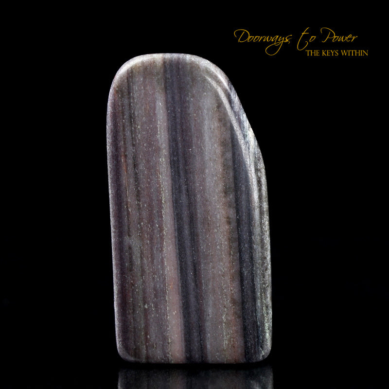 Vitalite Crystal Polished Meditation Stone 'Ascension of the Heart'