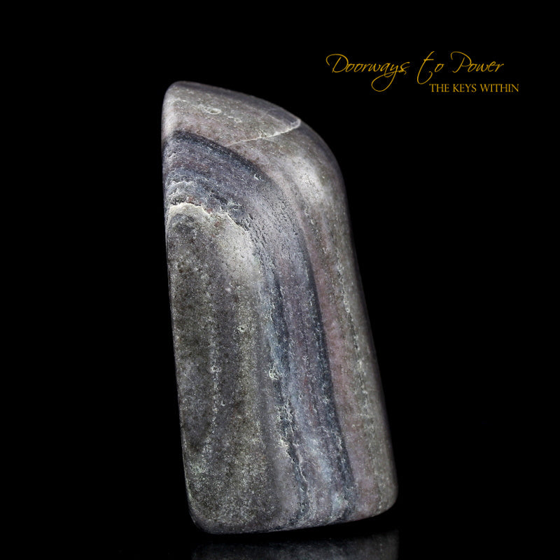 Vitalite Crystal Polished Meditation Stone 'Ascension of the Heart'