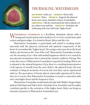 Watermelon Tourmaline Crystal Properties