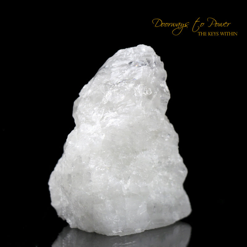 White Azeztulite Crystal Altar Stone