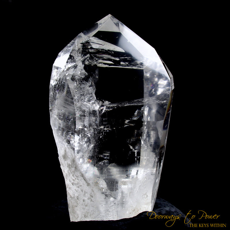 XL Era of Light Lemurian Quartz Crystal Museum Quality