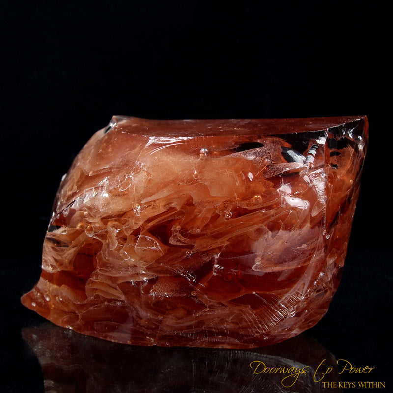 XL Celestial Heart Andara Crystal 'Rainbow Body' GNIVLOVE PEEK