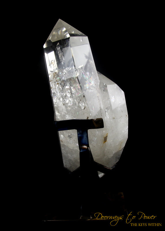 XL Clear Quartz Crystal GUARDIAN Skull Powerful 