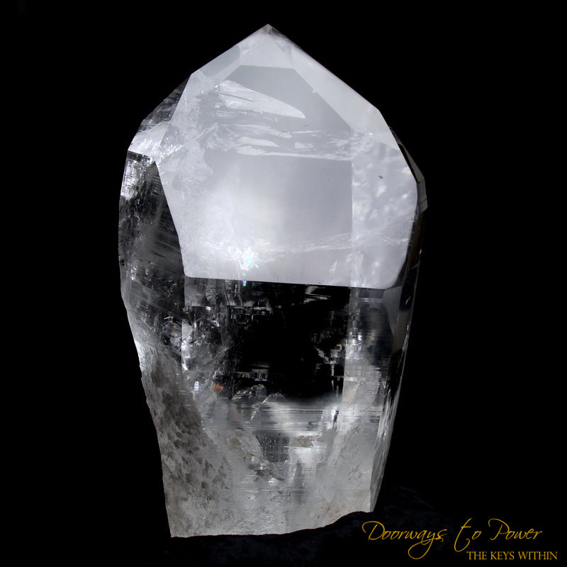 XL Era of Light Lemurian Quartz Crystal Museum Quality