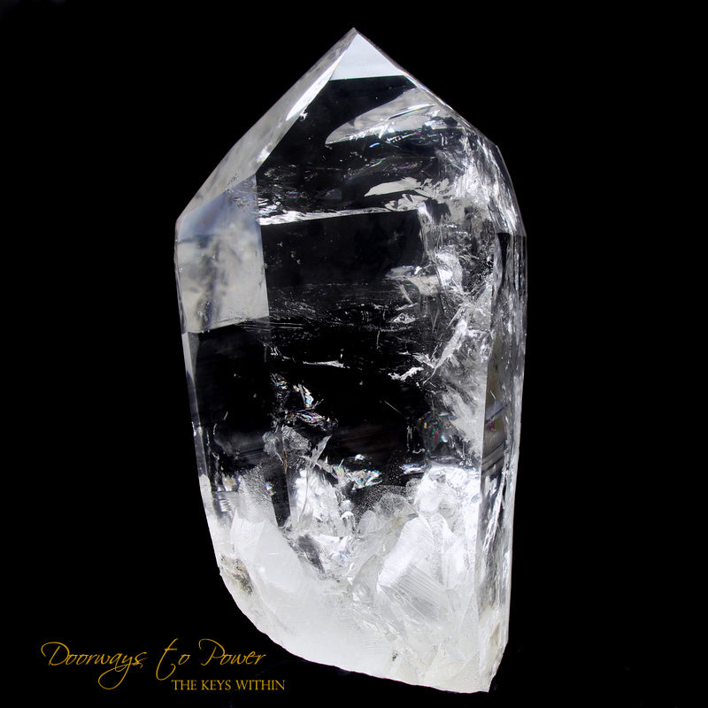 XL Era of Light Lemurian Quartz Crystal Museum Quality