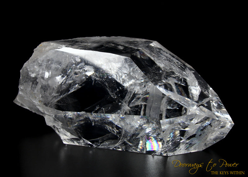 XL Era of Light Lemurian Quartz Crystal Museum Quality