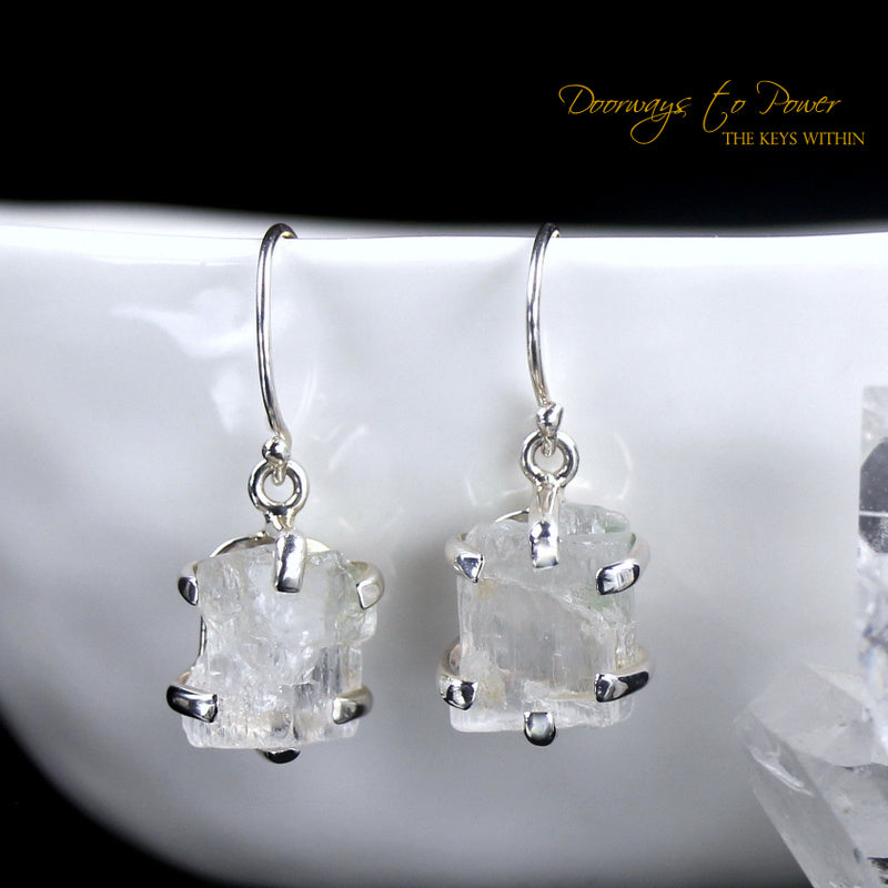 Petalite Synergy 12 Stone Earrings SS