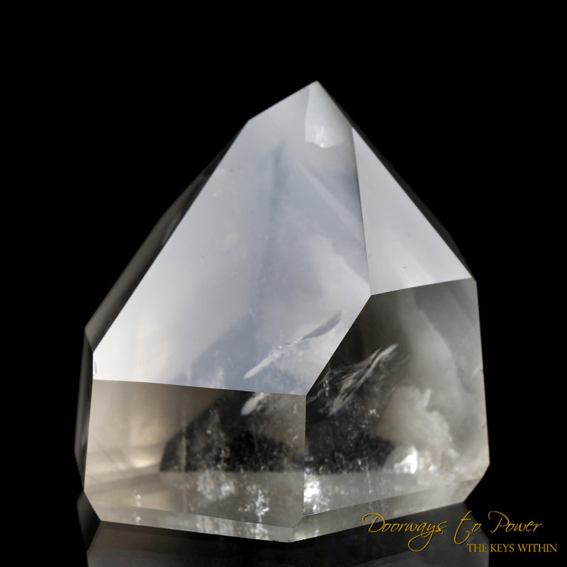 Lemurian Light White Phantom Quartz Master Crystal 'ERA of LIGHT'