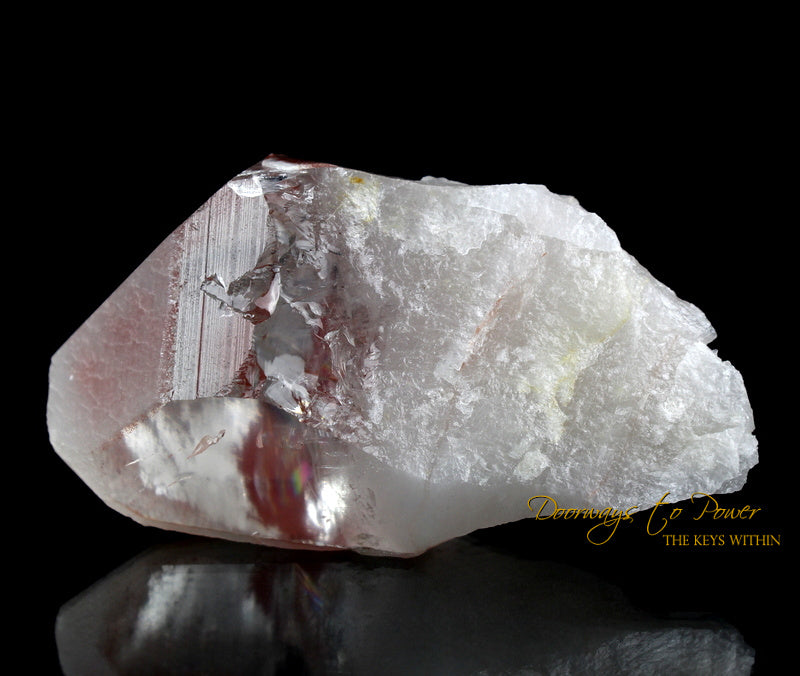 Scarlet Temple Rosetta Stone Lemurian Starbrary Crystal