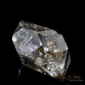 Herkimer Diamond Crystal with Rainbows