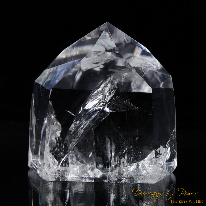 Lemurian Master Quartz Crystal Point 'ERA of LIGHT'