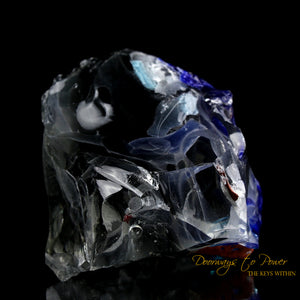 Tanzanite Fire & Matrix Bi Color Andara Crystal 'Galactic Re Calibration' 1995