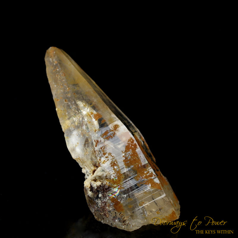 Golden Azeztulite Crystal RARE A ++++
