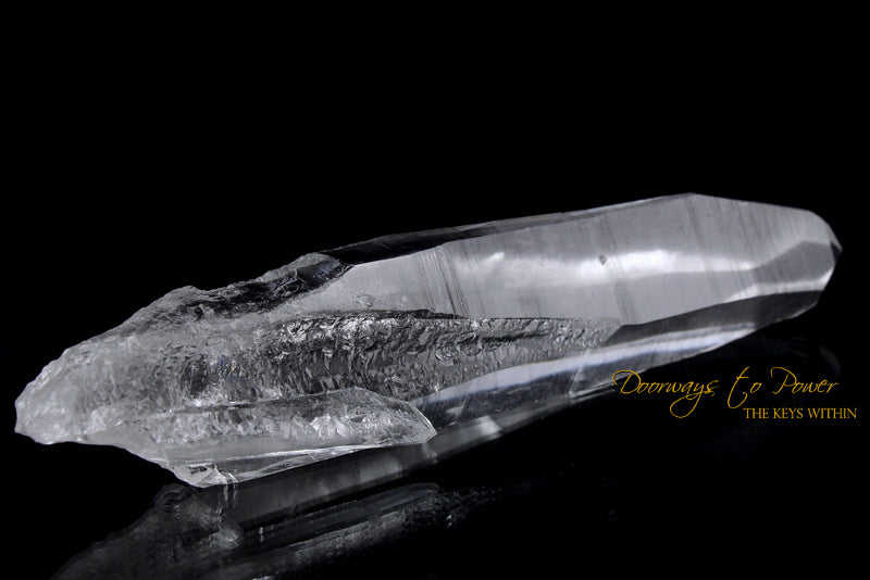 Lemurian Healing Quartz Crystal Wand 'Light Language' 9D