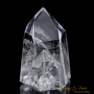 Lemurian Light Quartz Master Crystal Point