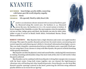Kyanite Crystal Properties 