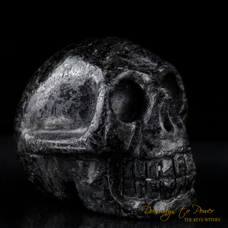 Nuummite Crystal Skull Ancient  Rare 3 Billion Years Old