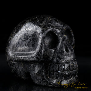 Nuummite Crystal Skull Ancient  Rare 3 Billion Years Old