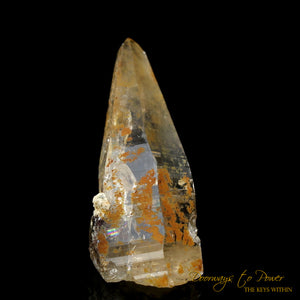 Golden Azeztulite Crystal RARE A ++++