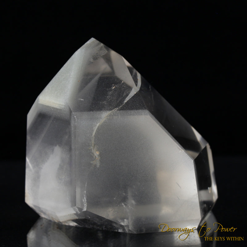 Lemurian Light White Phantom Quartz Master Crystal 'ERA of LIGHT'