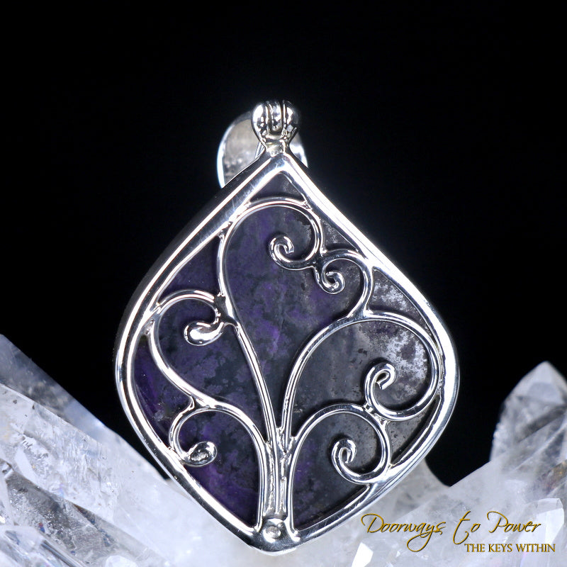Sugilite Crystal Pendant SS 'Beacon of Light'