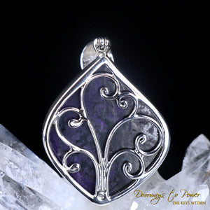 Sugilite Crystal Pendant SS 'Beacon of Light'