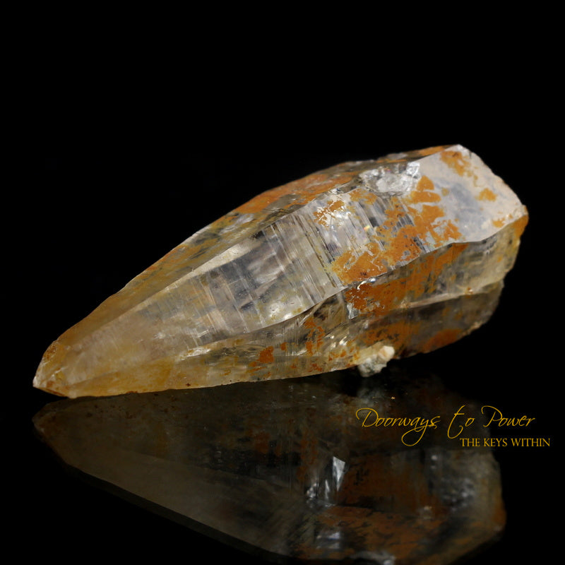Golden Azeztulite Crystal RARE A ++++