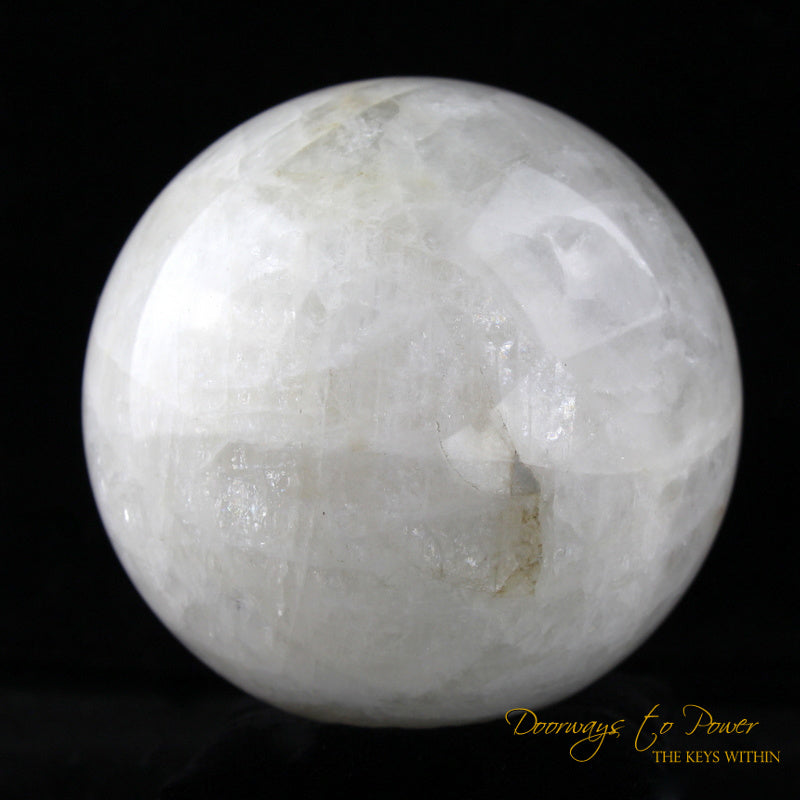 XL Natrolite Synergy 12 Stone Crystal Sphere