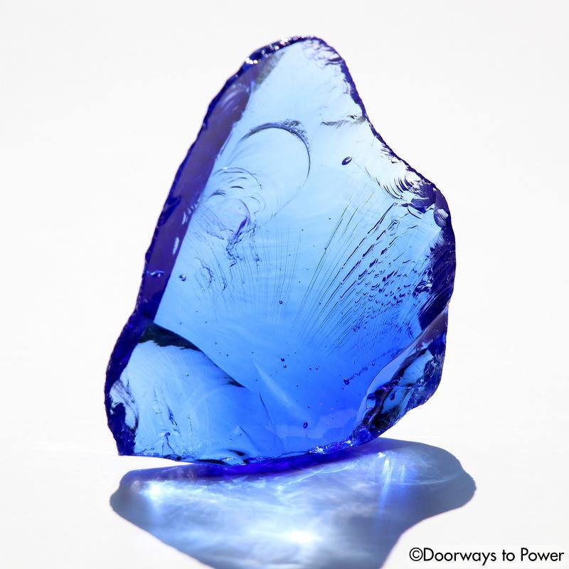 Majestic Elestial Starlight Sapphire Andara Crystal \ OverSoul \ Sixth Density Light