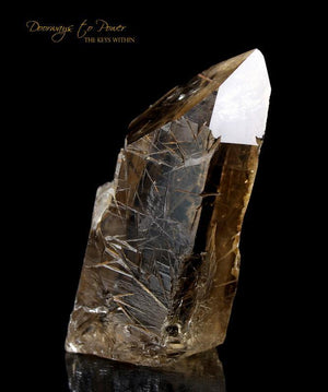 Golden Harmonics Spirit Paths Quartz Crystal