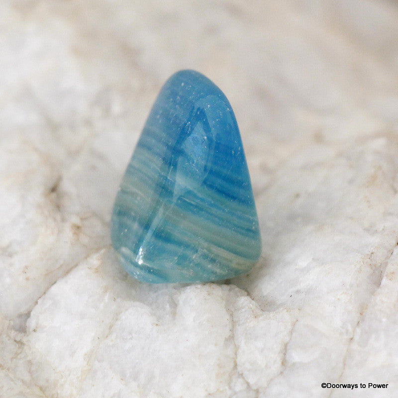 Lemurian Indigo Calcite Crystal