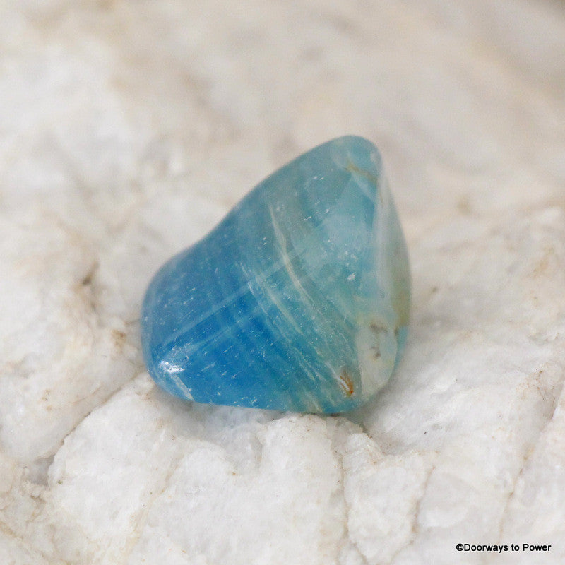 Lemurian Indigo Calcite Crystal