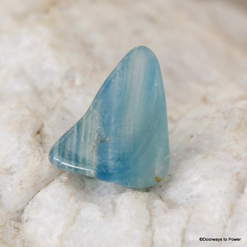 Lemurian Indigo Calcite Crystal