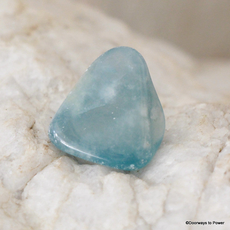 Lemurian Indigo Calcite Crystal